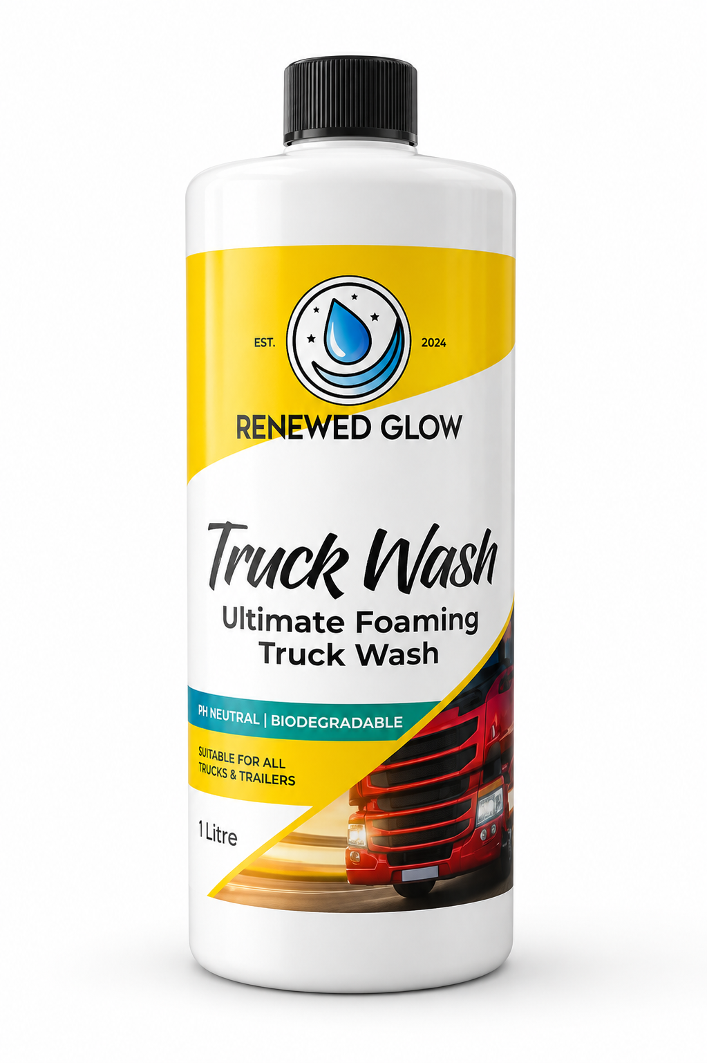 Renewed Glow Truck Wash 1000mL heavy-duty vehicle wash